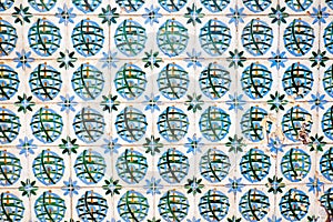 Traditionell old tiles in Portugal