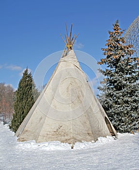Traditionnal teepee .