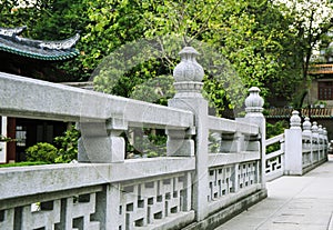 stone balustrade