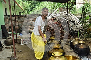 Traditonal Prepration Of Food In Himachal Dham