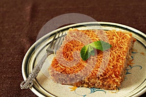 Traditonal turkish dessert