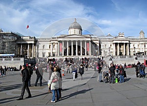Trafalgar square - National Gallery