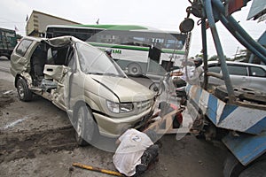 Traffic accidents due to driver negligence