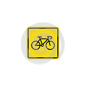 Traffic sign icon vector design symbol