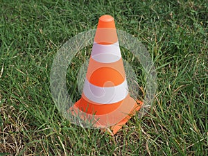 traffic cone sign