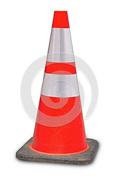 Traffic cone under construction web site 404 error orange