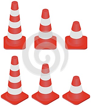 Traffic Cones set.