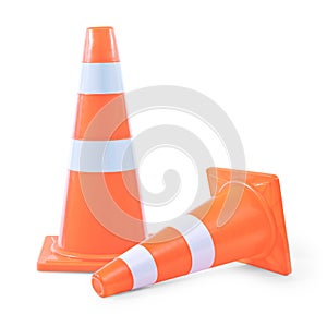Traffic cones photo