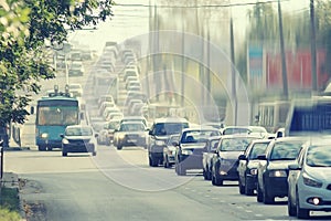 Traffic congestion photo
