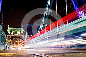 Traffic Crossing Tower Bridge