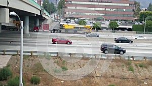 Traffic on the freeway