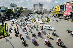 Traffic in Hochiminh city