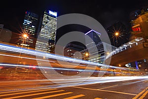 Traffic in Hong Kong