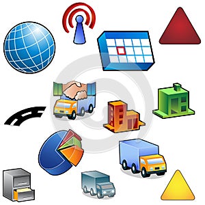 Traffic Icon Set