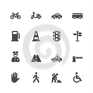 Traffic icons