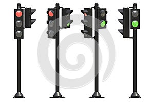 Traffic Lamp Set