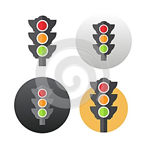 Traffic light icon