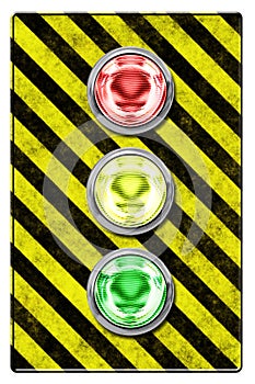 Traffic light (illustration)