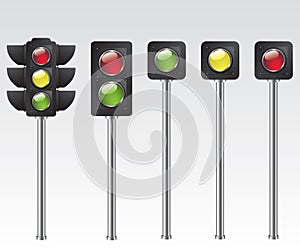 Traffic light illustration