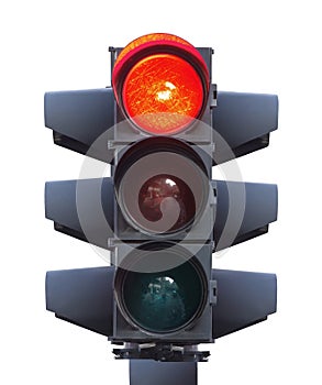 Traffic light isolated