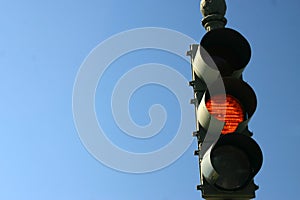 Traffic light ORANGE