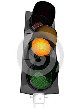 Traffic Light Orange
