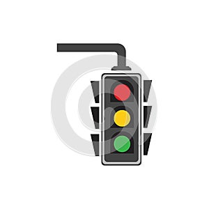 Traffic Light signal Icon Vector Design Template