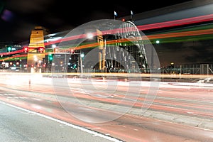 Traffic light trail