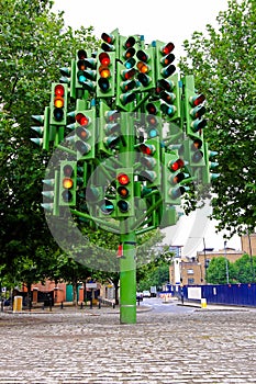 Traffic light tree