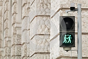 Traffic light Vienna for more tolerance