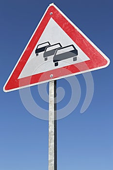 Traffic queues likely