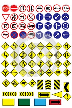 Traffic-Road Sign Collection.