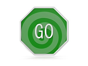 Traffic Sign - Go