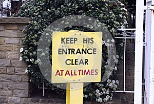 Traffic Sign with Typo photo