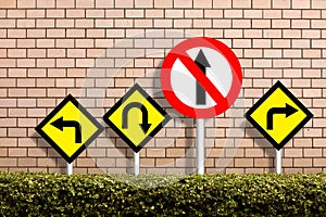 Traffic signs