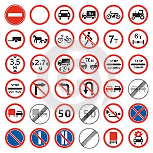 Traffic signs 2