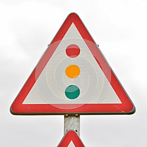 Traffic signs of , traffic light photo