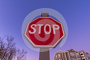 Traffic stop sign