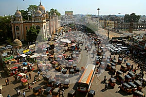 Traffic system in India