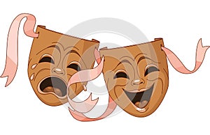 Tragedy and Comedy masks