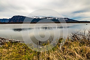 Trail around the falls. Gros Morne National Park Newfoundland Canada