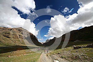 Trail around Mount Gang Rinpoche (Kailash)