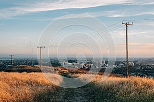 Trail at Ascot Hills Park, in Los Angeles, California photo