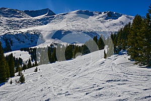 Trail at the Breckenridge Ski Resort in Colorado