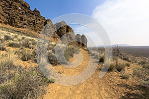 Trail in the Desert