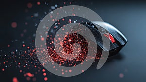 trail disintegrating mouse cursor