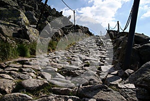 Trail in Karkonosze mouintains