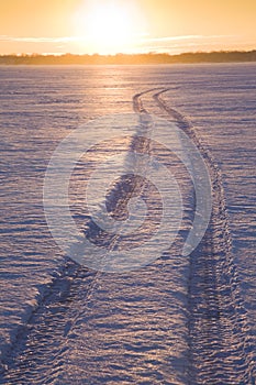 Trail on Lake Monona photo