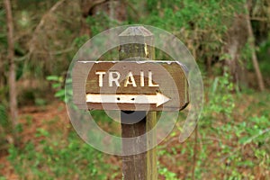 Trail marker