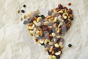 Trail Mix Heart